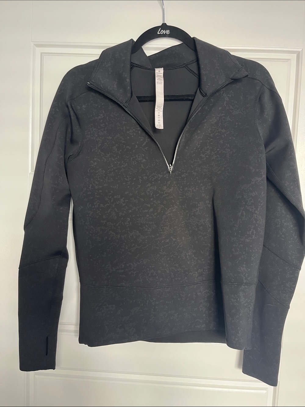 lululemon nulux quarter zip
